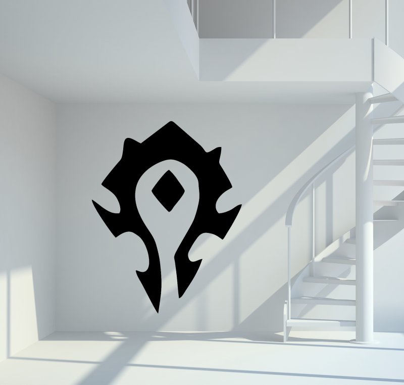 19013 World of Warcraft - Horde Wandtattoo